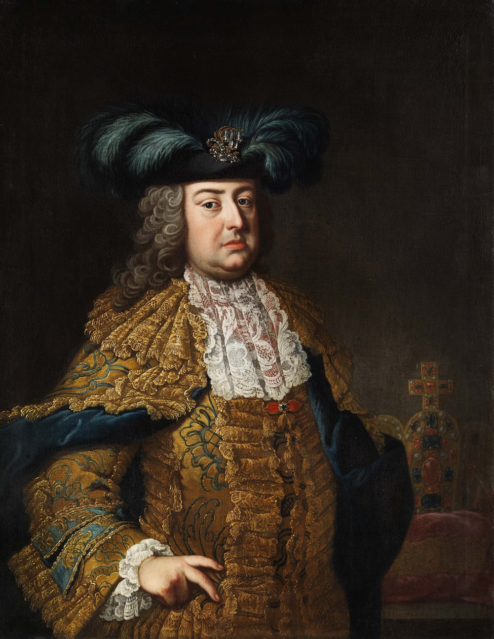 皇帝フランツ・シュテファンの肖像（1708-1765） 作： マーティン・ファン・メイテンスのワークショップ