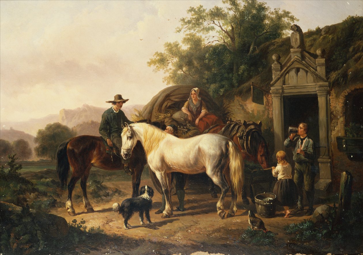 旅館で 作： Wouter Verschuur