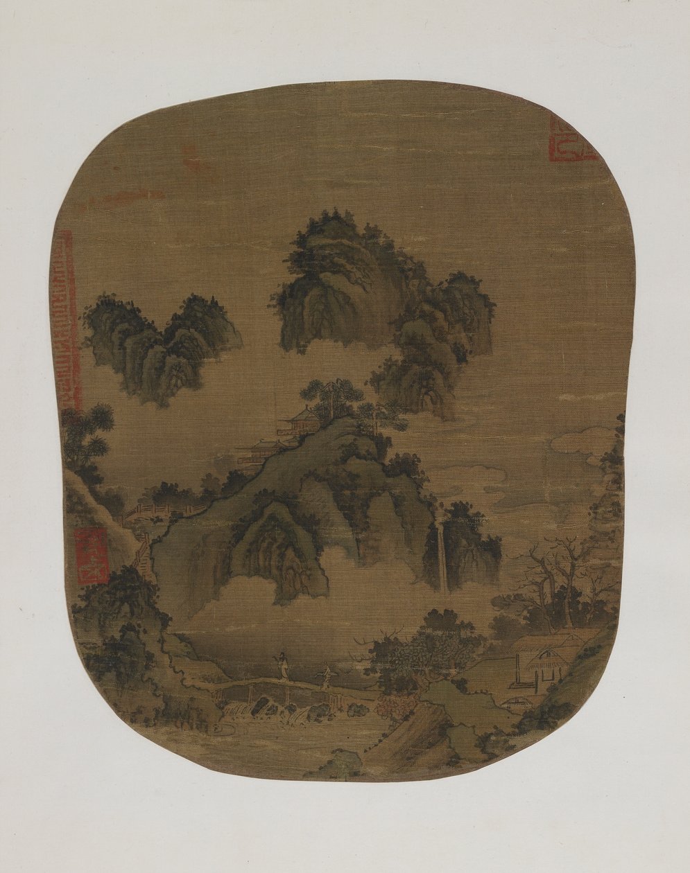 山の風景 作： 元王朝中国語学校