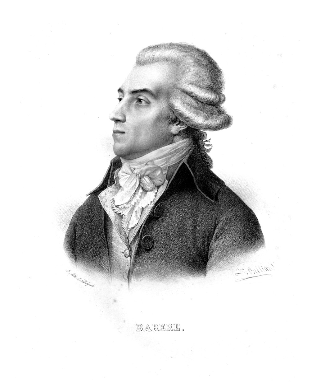 Bertrand Barere、c1820s 作： ゼフィリン・フェリックスジャン・マリウス・ベリアール