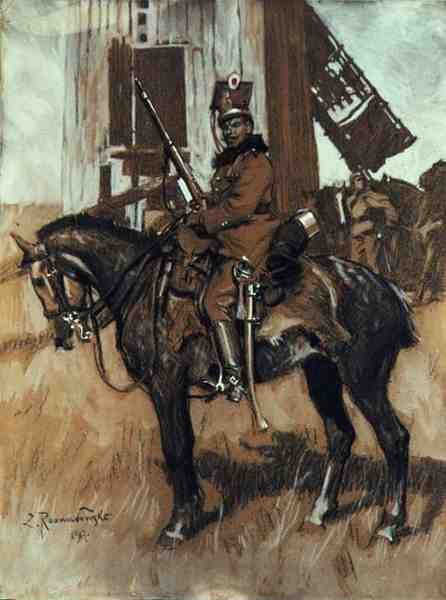 騎兵将校 作： Zygmunt Rozwadowski
