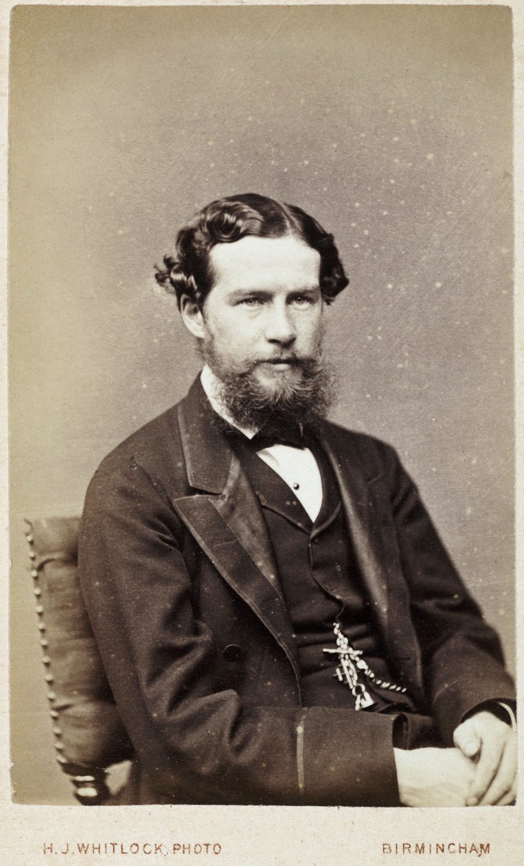 エイブバリー男爵、ジョン・ラボック、1870年頃 作： フェルディナンド・ゲオルグ・ヴァルドミュラー