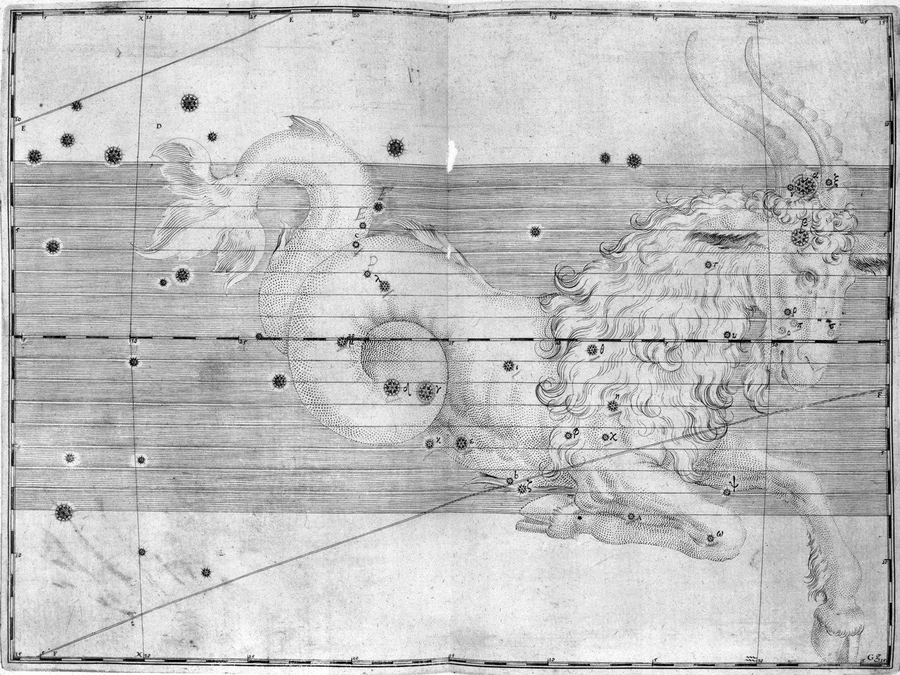 山羊座（Capricornus）とは 作： フレデリック (帰属) バーナード
