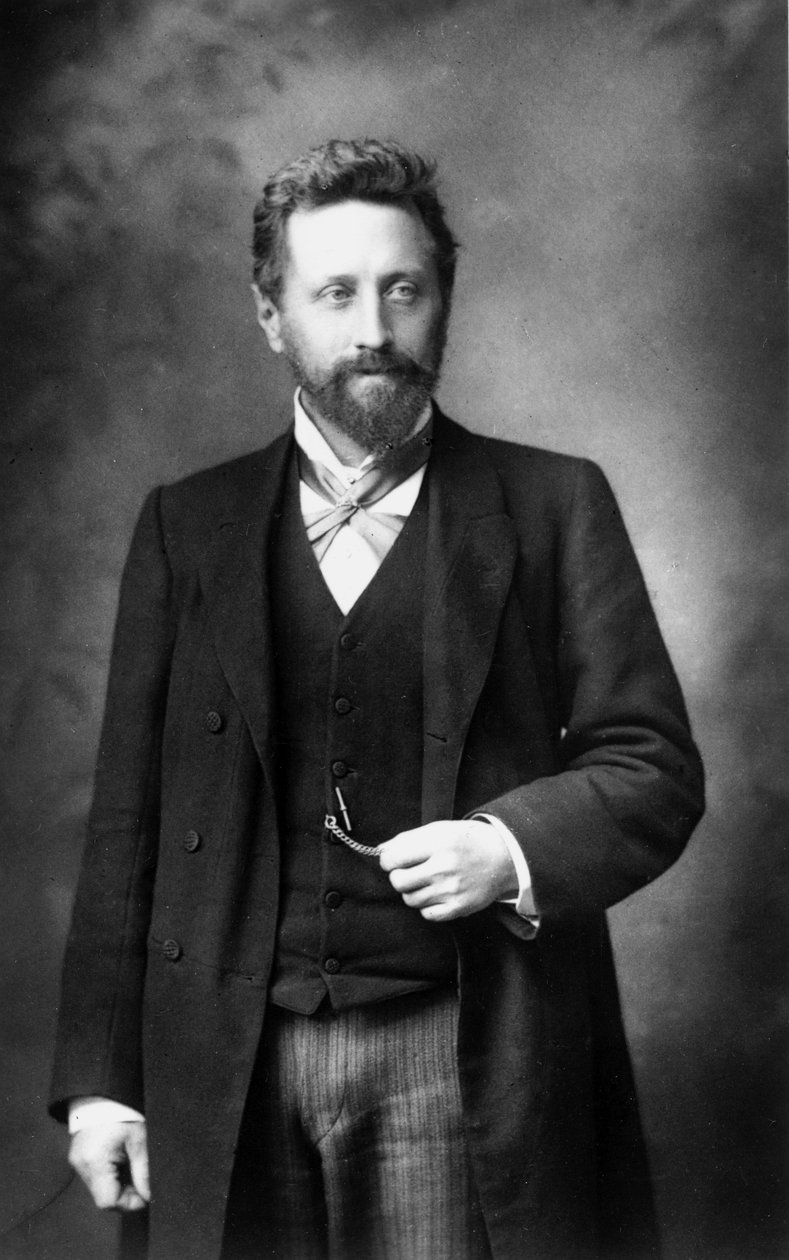 ウィリアム・アイルトン（イギリスのエンジニア、1890年頃 作： フレデリック (帰属) バーナード
