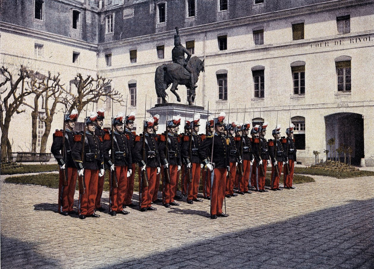 サン・サーの特別軍事学校 作： フランス語学校