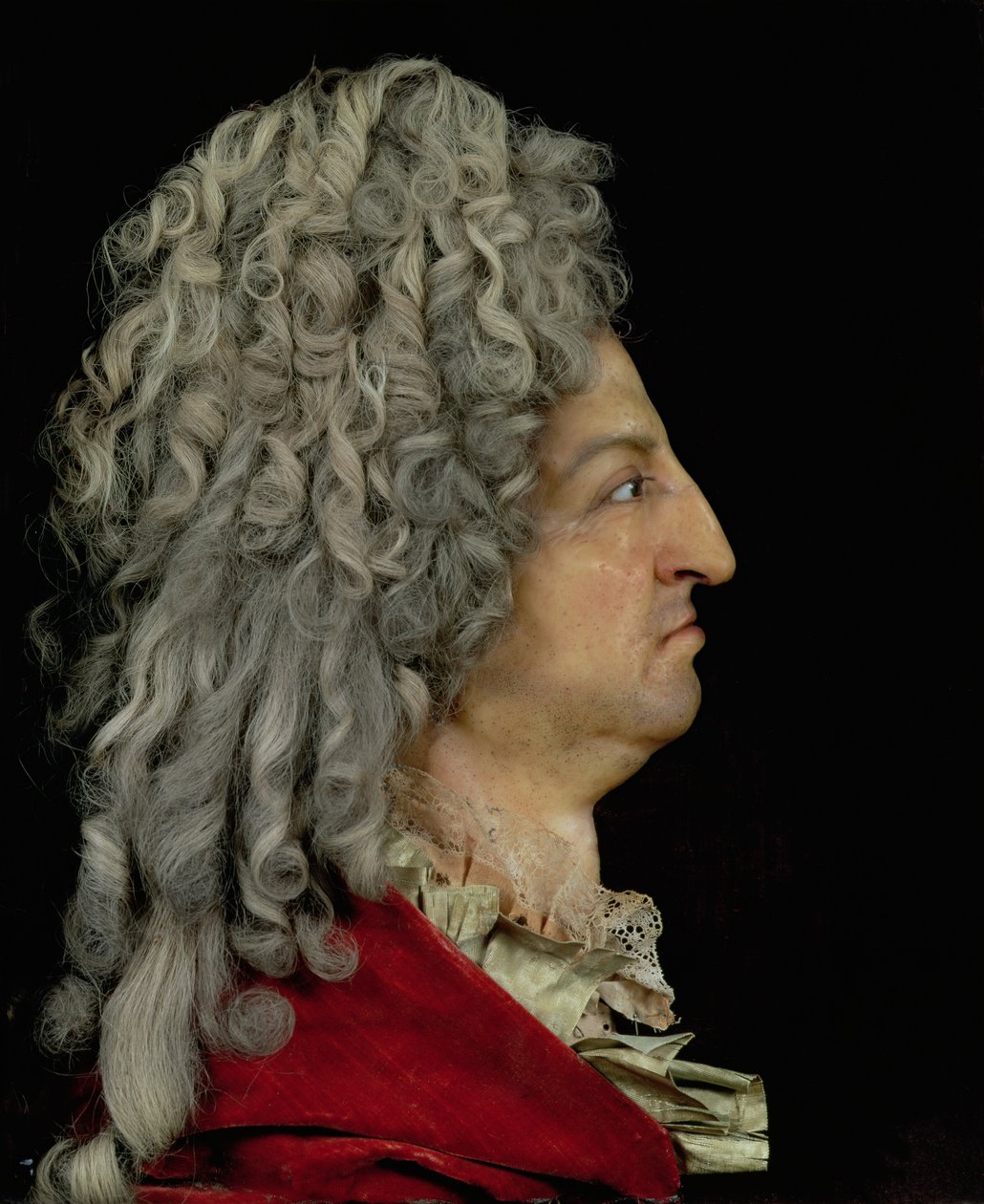 ルイ14世（1638-1715）1706（ミクストメディア） 作： アントワーヌ・ブノイストまたはブノワ・デュ・セルクル