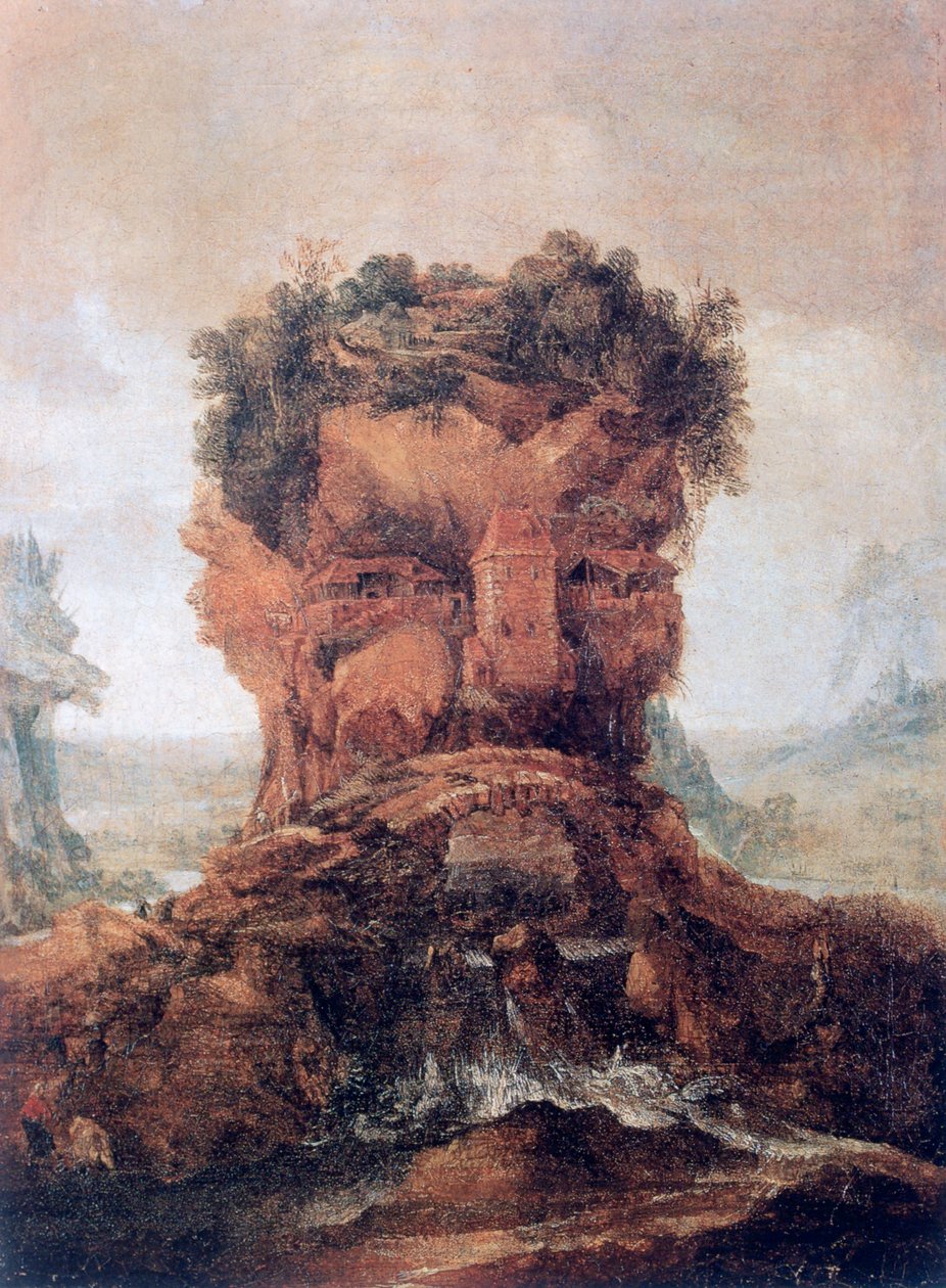 擬人化された風景」、c1600-1635 作： 若いヨース・デ・モンパー