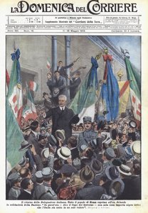 イタリア代表団の復帰