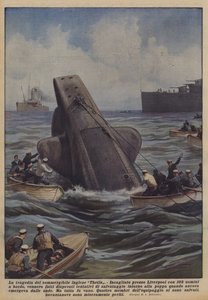 イギリスの潜水艦テティスの悲劇