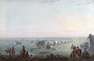 1837年の日の出キャンプの解散