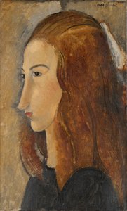 若い女性の肖像、1918