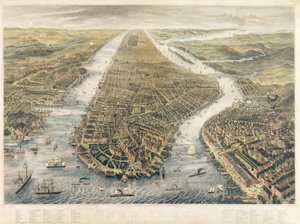 ニューヨークとその周辺、1867