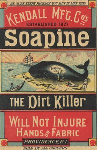 ケンドール製作所のCos Soapineのポスター広告、1890年頃