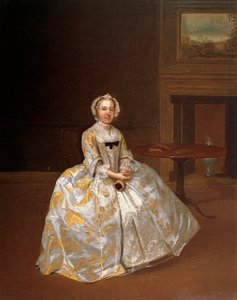 エリザベス・ヘミングさんの肖像、c.1738-42