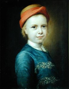 少年の肖像、1741