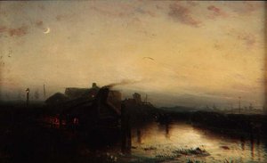 月明かりの夜