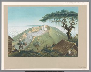 西ジャワのゲ​​デ火山