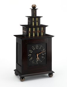 時計、1903-06（黒檀＆象牙色）