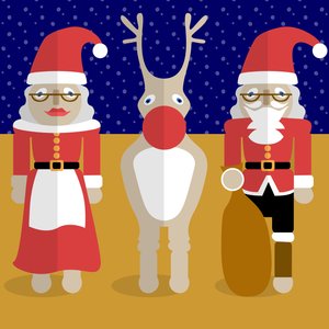 クリスマス家族