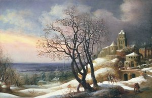 冬の風景、17世紀