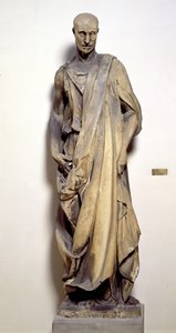 預言者ハバクク（ロズッコン）c.1423-36（大理石）