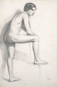 ヌード研究、c.1858