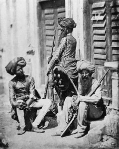 インドの反乱、1858年の間にシークの将校