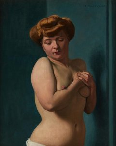 裸の女性、1907年。
