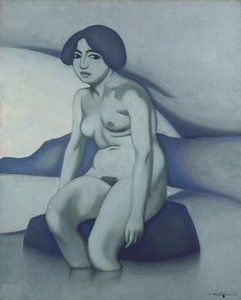緑のヌード、1916