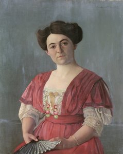 ハーセン夫人の肖像、1908