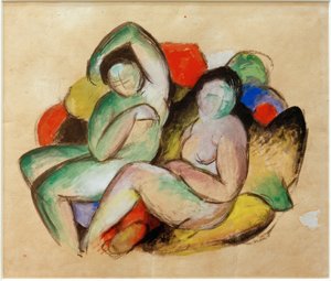 2つの女性のヌード