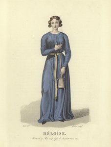 Heloise dArgenteuil、フランスの修道女、学者、修道院長