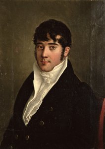 座っている紳士の肖像、c.1825