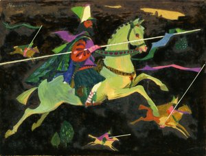 ランスを持つ夜の騎士、1960年代