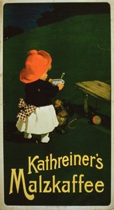 Kathreiners Malt Coffeeのポスター広告