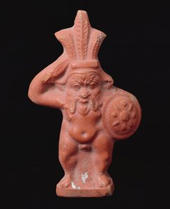 エジプトの家神ベスの像