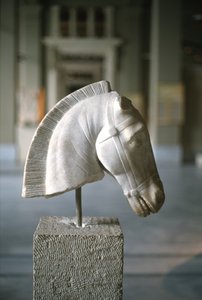 馬の頭（大理石）