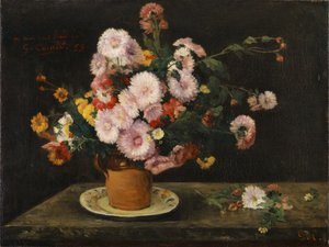 アスターの花束、1859