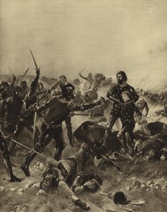 ポワティエの戦い、1356年（彫刻）