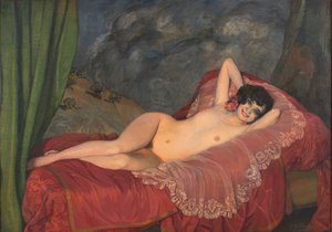 レッド・ヌード、1922年。