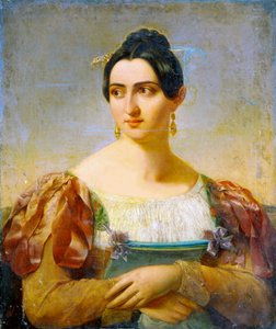 19世紀初頭の女性の肖像画