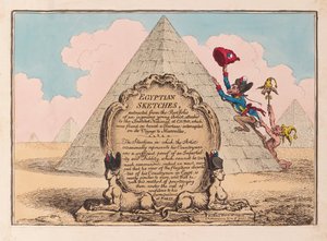 エジプトのスケッチ、パブ1799（手書きの彫刻）