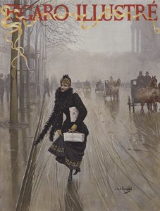 ルフィガロイラストの表紙、1891年1月