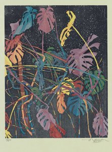 二部作B、2011年（木版画）