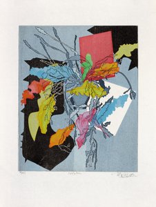 エピフェリウム、2015年（木版画）