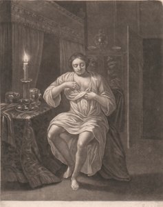 Nainen riisuutumassa