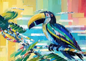 動物たちトゥカン 1