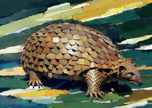 動物：センザンコウ 1