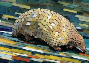 動物：センザンコウ2