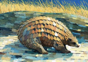 動物：センザンコウ 3